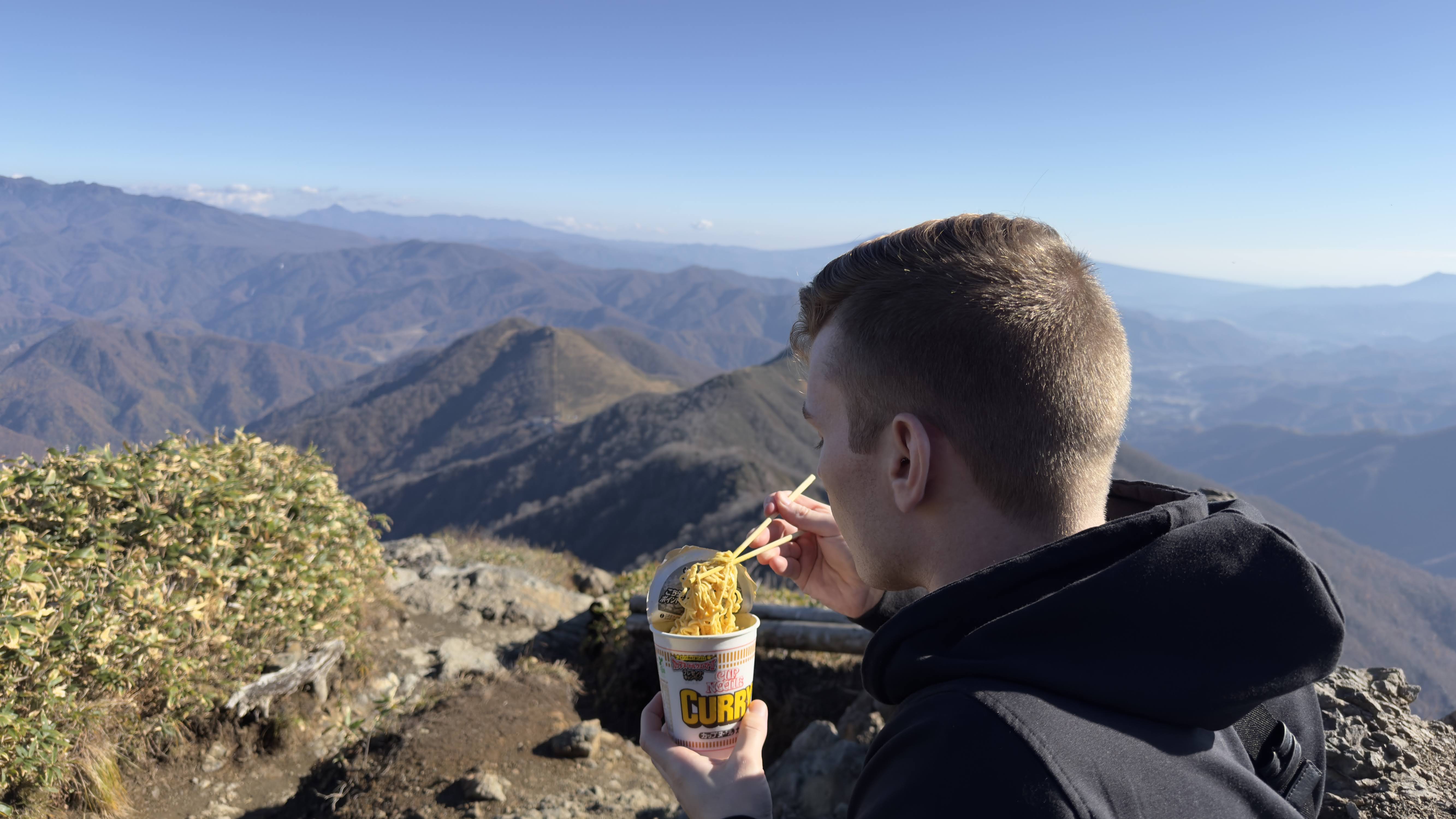 Not the best ramen I had in Japan, but the view was great