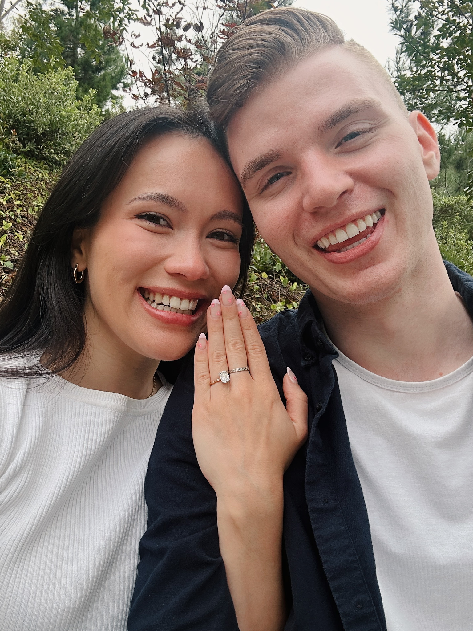 When Coleen said yes in San Diego
